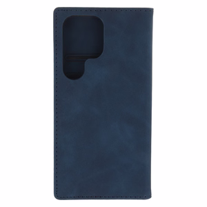Nutikas Suede ümbris for Samsung Galaxy S25 Ultra tumesinine