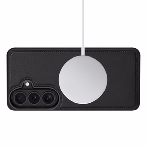 Tech-Protect Wallet MagSafe ümbris Samsung Galaxy S26 jaoks - matt must