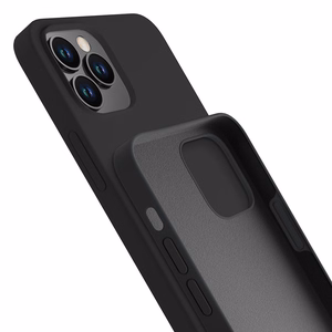 3mk Silicone Ümbris jaoks iPhone 12 Pro Max - must