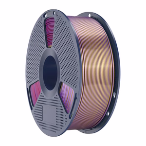 Sunlu PLA+ Silk neljavärviline filament (sinine-lilla-punane-kuldne)