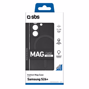 SBS Instinct Mag чехол для Samsung Galaxy S26 Plus совместимый с MagSafe чёрный
