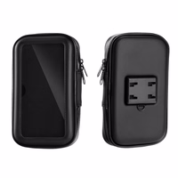 Motorcycle hoidja jaoks mobile phone waterproof with zip ( 6,4" - 8" ) must