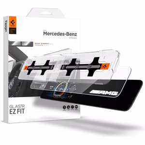 Spigen karastatud klaas "EZ FIT" SET MERCEDES E-CLASS 2020 / 2021