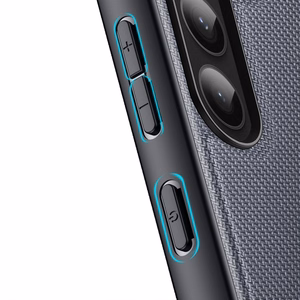 Dux Ducis Fino чехол Samsung Galaxy S23+ с силиконовой рамкой серый
