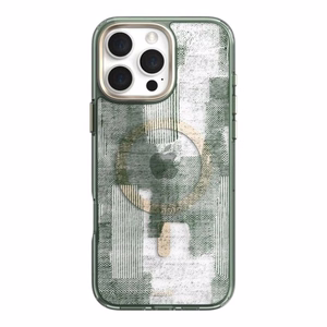 Moshi iGlaze MagSafe ümbris seadmele iPhone 16 Pro Max, Sunlit Green värvitoonis