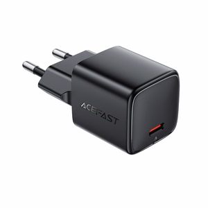 Acefast A118 зарядное устройство 30W GaN USB-C — чёрный