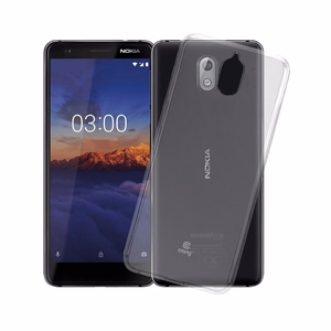 Crong Crystal Slim ümbris seadmele Nokia 3.1, läbipaistev