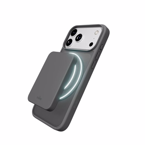 Чехол Puro Gradient TPU совместимый с MagSafe для iPhone 17 Pro - серый