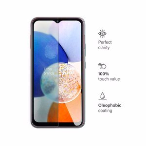Tempered glass to Samsung Galaxy A14 5G Blue Star