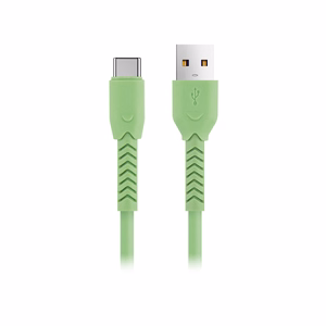 Maxlife MXUC-04 кабель USB - USB-C 1,0 m 3A зеленый