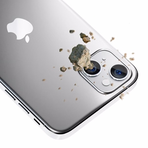 Стекло для камеры iPhone 14 9H для линзы серии 3mk Lens Protection Pro - серебряный