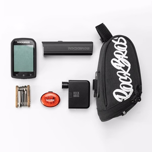 Rockbros G007 Flash Journey sadulakott, 0.8L – värv: must