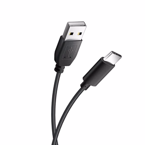 Кабель USB A to USB C Blue Star Lite 3A 1,2 m чёрный