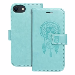 MEZZO Book ümbris jaoks IPHONE 7 / 8 / SE 2020 / SE 2022 dreamcatcher roheline
