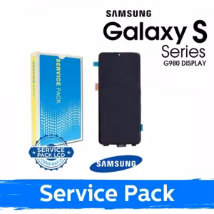 LCD Ekraan Ühildub Samsung G980 (G981) S20 Must (Service Pack) (NF version)