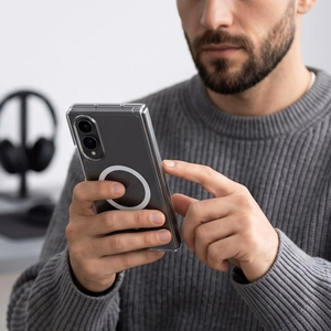 Tech-Protect FlexAir Hybrid MagSafe ümbris Samsung Galaxy Z Fold 8 jaoks, läbipaistev