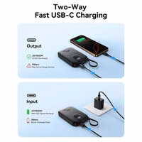 Power Bank Joyroom "JR-PBF17" must 10000mAh 22.5W (PD / QC3.0) + integreeritud Type-C kaabel