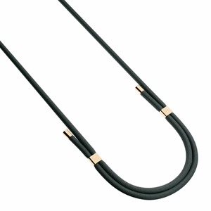 3mk EasyClip Elite telefoni kaelapael, Evergreen (kuldsed detailid)