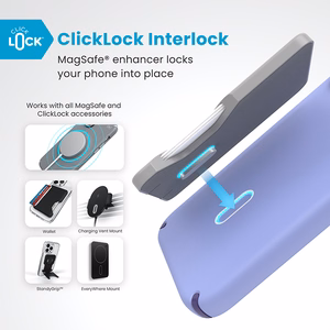 Speck Presidio2 Pro MagSafe'i ja ClickLocki toega ümbris iPhone 16 Plus-le, Future Lavender/Cassis Purple