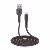 SBS TECABLETC3MTK USB-A - USB-C Kaabel 3m - must