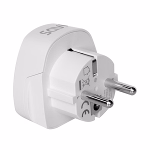 SAVIO AP-01 reisiadapter, US pistikupesa – EL pistik