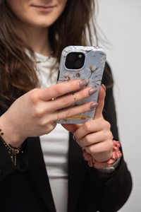 Ümbris jaoks iPhone 15 PLUS Forcell F-Protect compatible with MagSafe spring flowers