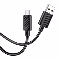 Kaabel USB A to Micro USB Hoco 2,4A 2 m X88 must