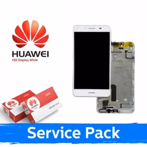 LCD ekraan ühilduv Huawei Y5-II valge raamiga (Service Pack)