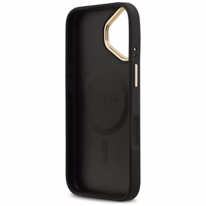 GUESS ümbris jaoks IPHONE 17 compatible with MagSafe GUHMP17SPSAMSECK (PU W/ Peony Hot Stamp) must