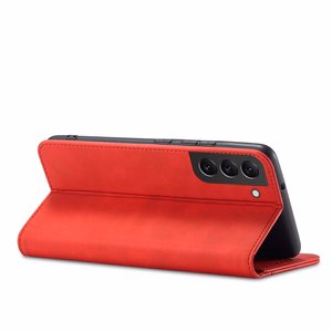 Magnet Fancy Ümbris jaoks Samsung Galaxy S23+ flip cover wallet stand punane