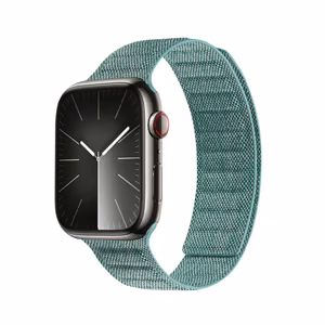 Crong Melange magnetrihm Apple Watch 44 / 45 / 46 / 49 mm kellale, türkiissinine melanž