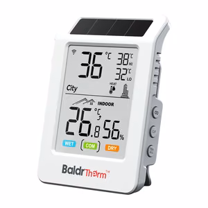 Термогигрометр BALDRTHERM HCS596WB с Wi-Fi на солнечной энергии