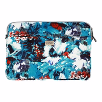 Wonder Sleeve Laptop 13-14 inches valge poppies