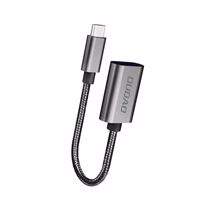 Dudao L15T OTG Adapter USB-C - USB-A - hall