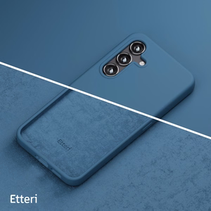 Etteri Silicone case for Samsung Galaxy A56 5G dark blue