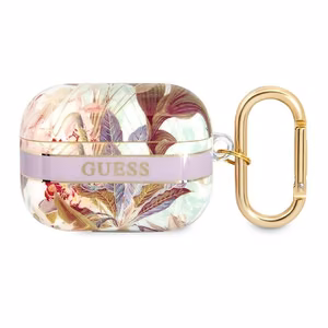 Guess GUAPHHFLU AirPods Pro kate lilla/lilla lille rihmaga kollektsioon