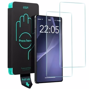 ESR Karastatud klaas 2-pack jaoks Samsung Galaxy S25 Ultra - läbipaistev
