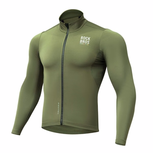 Rockbros TLWT001 ROAD TO SKY windproof insulated cycling jersey L - green