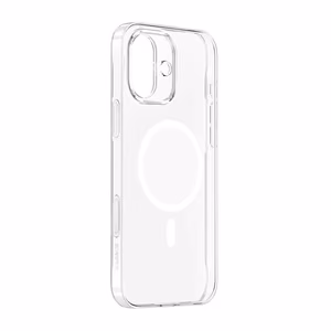 Baseus iP16 TouchButton Magnetic Phone Case (läbipaistev)