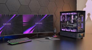 Mars Gaming MCLCDPRO computer case Midi Tower must