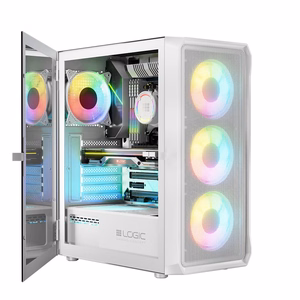 Logic PORTOS ARGB MINIDI USB 3.0 Case valge