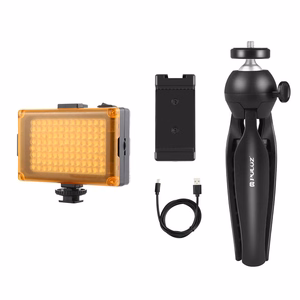 Puluz otseülekande salvestuskomplekt kolmjalg + LED lamp + telefoni klamber PKT3131B
