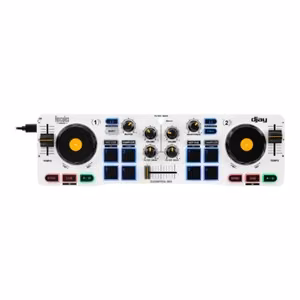 Hercules DJControl Mix – Bluetooth USB DJ-kontroller kõlaritega