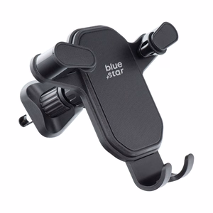 Gravity car phone hoidja Sinine Star Triangular air vent must