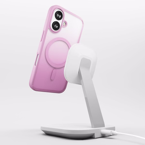 Puro Gradient MagSafe Silicone Ümbris jaoks iPhone 16 - Roosa