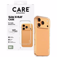 CARE by PanzerGlass Fashionable X-Ray Soft Basic Ümbris jaoks iPhone 17 Pro - Läbipaistev