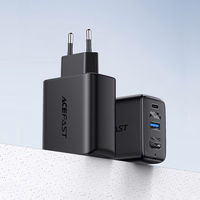 Acefast 2in1 Laadija GaN 65W USB Type C / USB, adapter adapter HDMI 4K @ 60Hz (set with kaabel) valge (A17 valge)