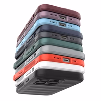 Magic Shield ümbris iPhone 13 Pro jaoks paindlik soomustatud kate tumesinine