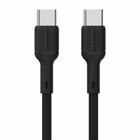 Dudao L9C 65W USB-C - USB-C 1m Kaabel - must