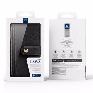 Dux Ducis Lawa Leather Ümbris jaoks iPhone 15 Pro - Must
